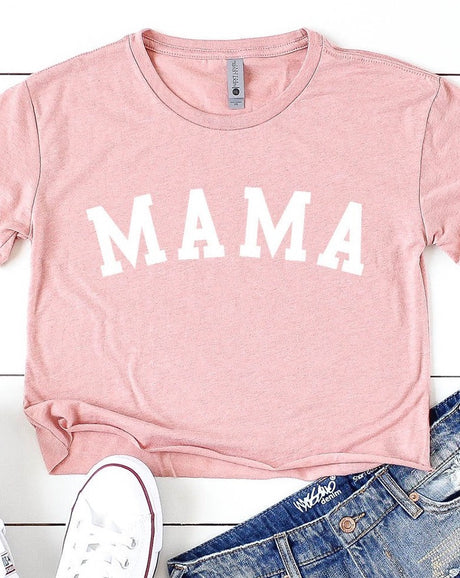 MAMA Cropped Tee